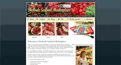 Desktop Screenshot of docksideseafoodri.com